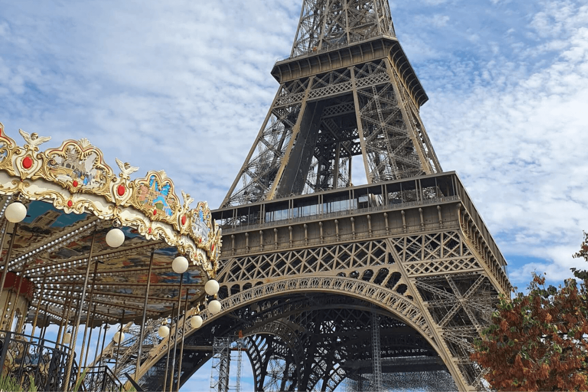 Párizs jelképe, az Eiffel torony